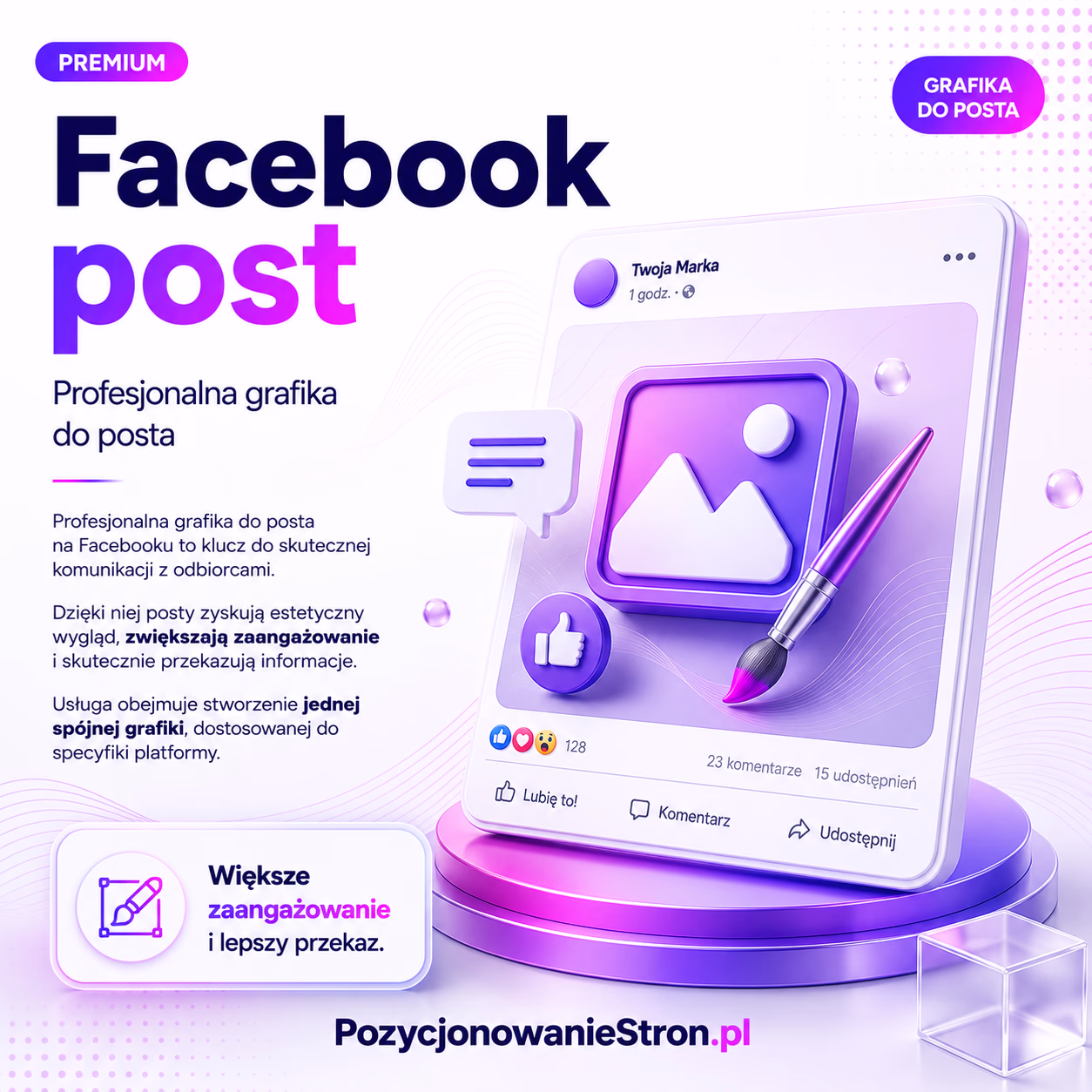 Facebook post – profesjonalna grafika do posta
