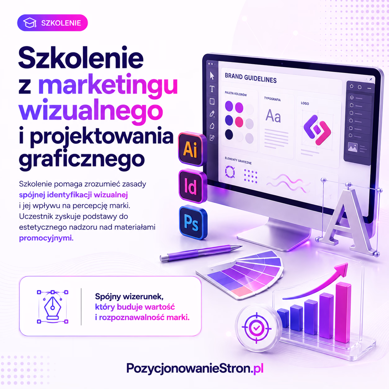 Szkolenie z marketingu wizualnego i projektowania graficznego