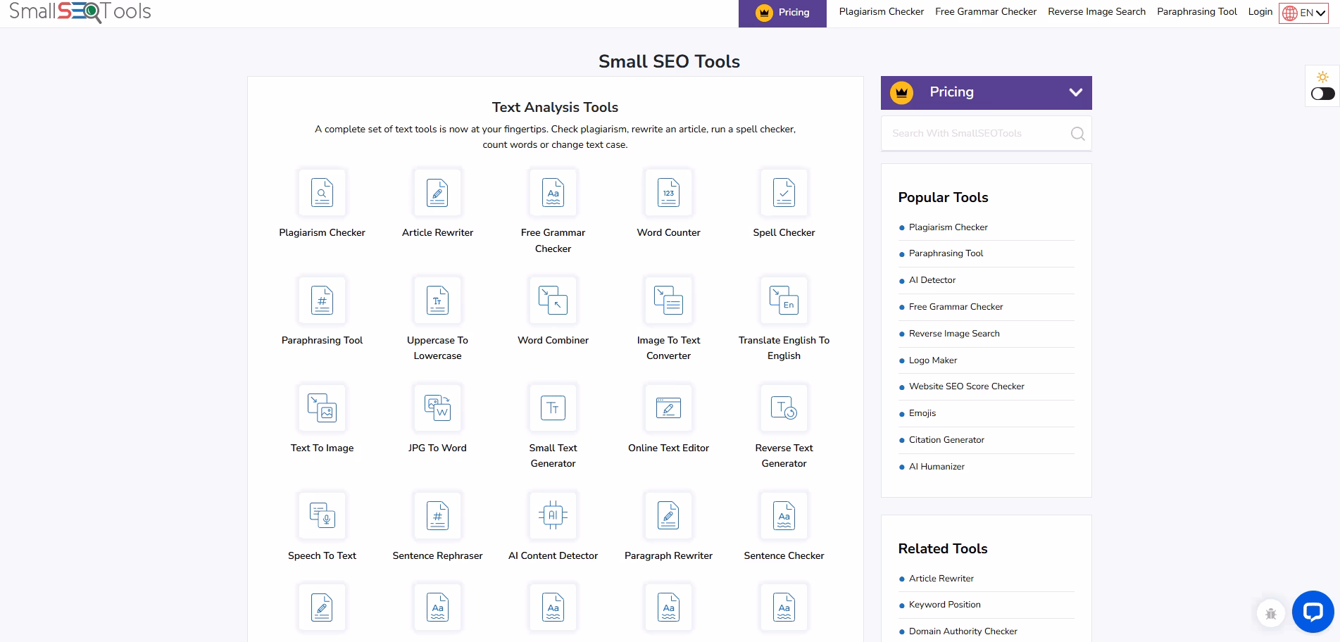 Small SEO Tools - SEO Zławieś Mała