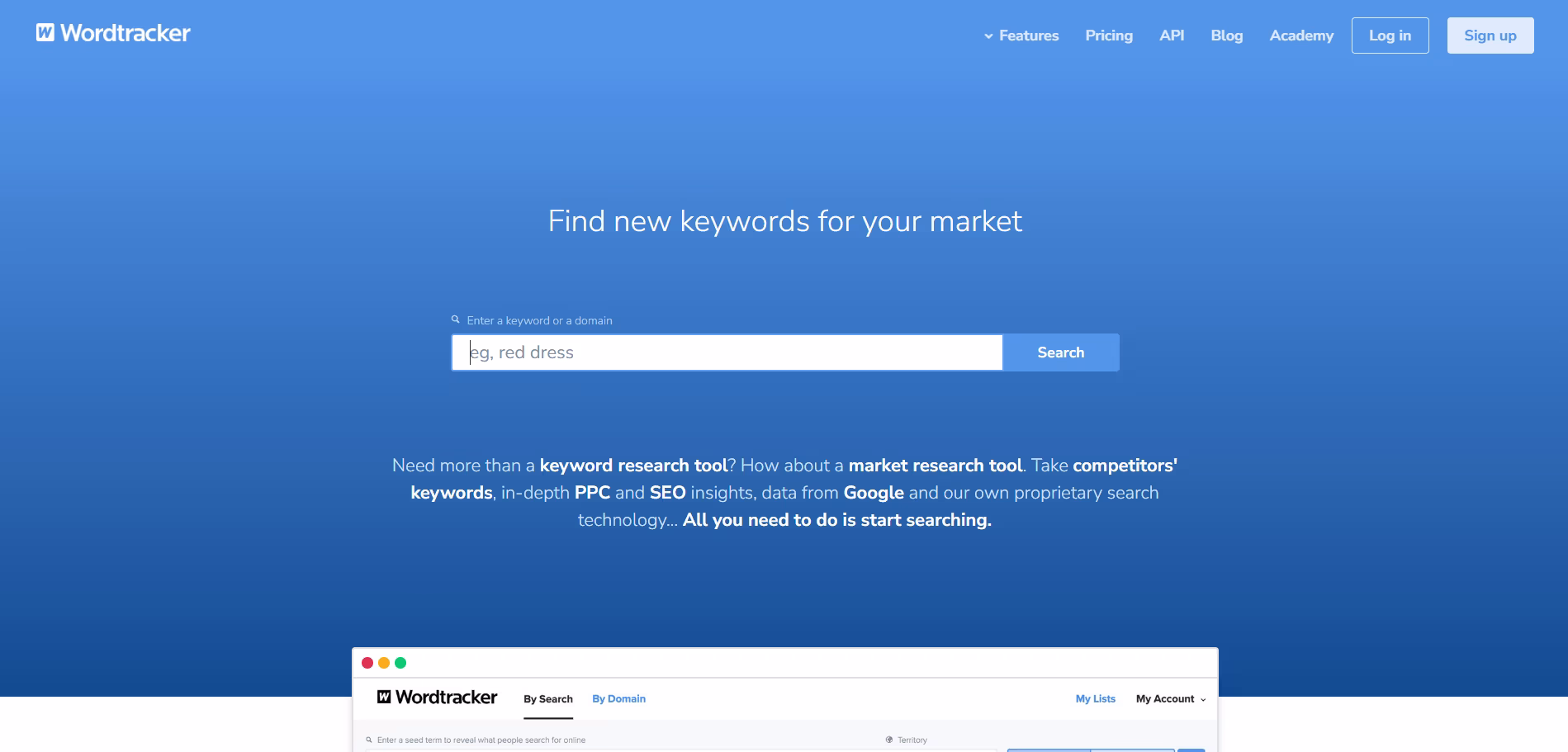 Wordtracker - SEO Zławieś Mała