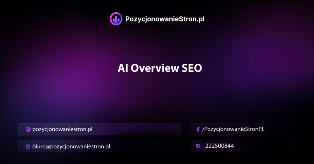 AI overview SEO