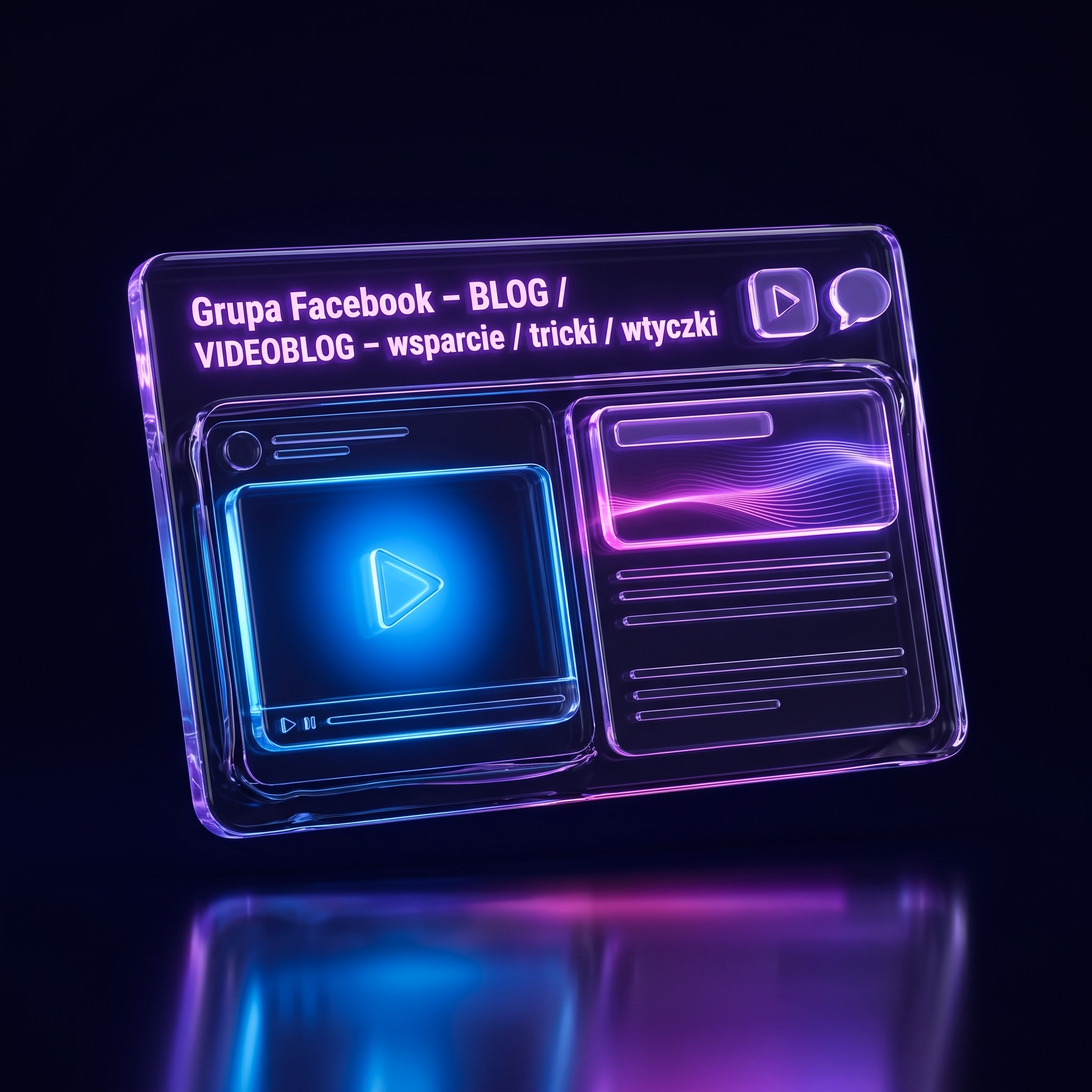 Grupa Facebook – BLOG VIDEOBLOG – wsparcie tricki wtyczki