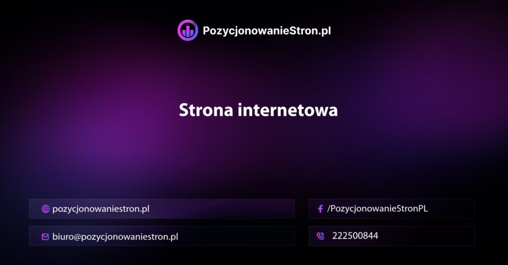 Strona internetowa
